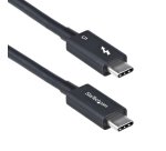 StarTech.com Câble Thunderbolt 5 de 1m, 80Gbps/Jusqu'à 120Gbps, 240W PD, 8K 60Hz, Câble Thunderbolt Certifié, Compatible avec Thunderbolt 4/USB4/USB-C