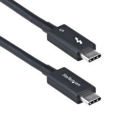 StarTech.com Câble Thunderbolt 5 de 1m, 80Gbps/Jusqu'à 120Gbps, 240W PD, 8K 60Hz, Câble Thunderbolt Certifié, Compatible avec Thunderbolt 4/USB4/USB-C