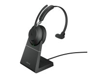 Jabra Evolve2 65 Casque Sans fil Arceau Bureau/Centre d'appels USB Type-A Bluetooth Socle de chargement Noir