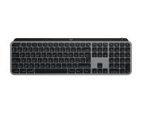 Logitech Master MX Keys S for Mac clavier Bureau RF sans fil + Bluetooth AZERTY Français Aluminium, Noir