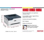 Xerox C230 Imprimante recto verso sans fil A4 22 ppm, PS3 PCL5e/6, 2 magasins Total 251 feuilles