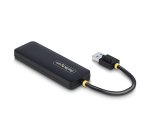 StarTech.com Hub USB-A 4 Ports, 5Gbps, Alimenté par Bus, Mini Hub USB de Voyage, Splitter USB 3.0 Multiport, Hub USB Portable, Protection Contre les Surintensités (OCP)