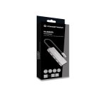 Conceptronic HUBBIES16G hub di interfaccia USB 3.2 Gen 2 (3.1 Gen 2) Type-C 10000 Mbit/s Grigio