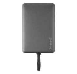 Intenso Powerbank MC10000 con cavo USB-C integrato e retro magnetico, 10.000 mAh, 20 Watt