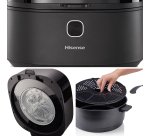 Hisense HAF1350DR Single 6.7 L Stand-alone 1350 W Hot air fryer Black