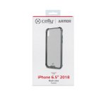 Celly Armor custodia per cellulare 16,5 cm (6.5") Cover Nero, Trasparente