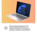 HP ProBook 4 G1iR Wolf Pro Security Edition Intel Core 5 120U Portátil 40,6 cm (16") WUXGA 16 GB DDR5-SDRAM Wi-Fi 6E (802.11ax) Windows 11 Pro Plata