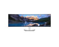 DELL UltraSharp U4924DW écran plat de PC 124,5 cm (49") 5120 x 1440 pixels 5K Ultra HD LCD Noir, Argent