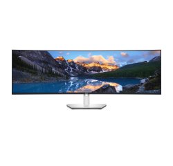 DELL UltraSharp U4924DW pantalla para PC 124,5 cm (49") 5120 x 1440 Pixeles 5K Ultra HD LCD Negro, Plata