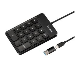 Targus AKP13GL numeric keypad Universal USB Black