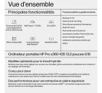 HP Pro x360 435 G10 AMD Ryzen™ 5 7530U Hybride (2-en-1) 33,8 cm (13.3") Écran tactile Full HD 8 Go DDR4-SDRAM 256 Go SSD Wi-Fi 6 (802.11ax) Windows 11 Pro Argent