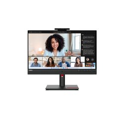 Monitor de videoconferencia 60,5 cm 23,8" Lenovo ThinkVision T24mv-30 LED display 1920 x 1080 Pixeles Full HD Negro