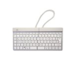R-Go Tools Clavier ergonomique R-Go Split Break avec logiciel de pause, clavier ergonomique divisé, AZERTY (FR), bluetooth, blanc