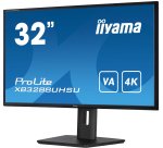 iiyama ProLite XB3288UHSU-B5 écran plat de PC 80 cm (31.5") 3840 x 2160 pixels 4K Ultra HD LCD Noir
