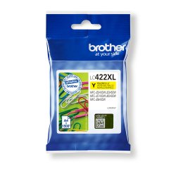 Brother LC-422XLY ink cartridge 1 pc(s) Original Yellow