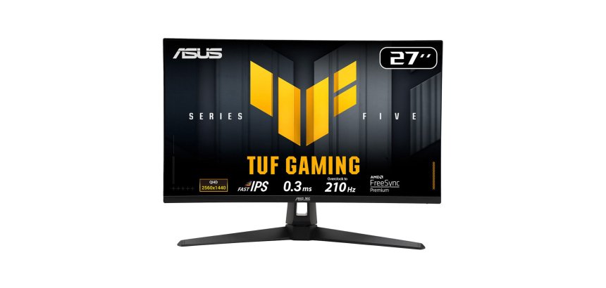 ASUS TUF Gaming VG27AQ5A computer monitor 68.6 cm (27") 2560 x 1440 pixels Quad HD LCD Black