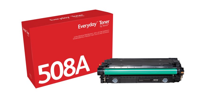 Toner Everyday™ _OEM_NAME_ Noir de Xerox compatible avec HP 508A (CF360A), Capacité standard