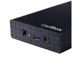 CoolBox CAJA/CARCASA HDD 3.5" SCA-3533 USB3.2 GEN1 ALUMINIO NEGRO