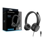 Conceptronic POLONA05BC Stereo USB-C Headset, Noise Cancelling Microphone