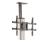StarTech.com TV Cart - Height Adjustable - Lockable Wheels