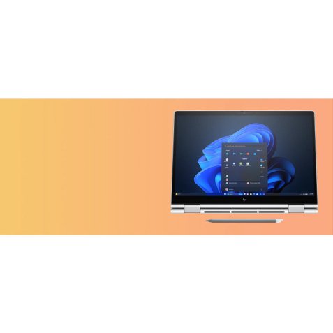 HP EliteBook 8 Flip G1i AI Intel Core Ultra 7 255U Ibrido (2 in 1) 33,8 cm (13.3") Touch screen WUXGA 32 GB LPDDR5x-SDRAM 1 TB SSD Wi-Fi 6E (802.11ax) Windows 11 Pro Argento