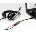 Equip 147943 audio cable 1.5 m 2 x 3.5mm 3.5mm Black