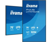 iiyama LH7575UHS-B2AG Écran d'affichage dynamique Écran plat de signalisation numérique 190,5 cm (75") LCD Wifi 500 cd/m² 4K Ultra HD Noir Intégré dans le processeur Android 11 24/7