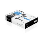 AISENS Soporte de Mesa Eco Inclinable y Rotable para 2 Monitores/POS 8kg de 17"-32", Negro