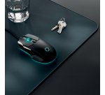 Tapis de souris de gaming, 1.000 x 400 mm, gris foncé