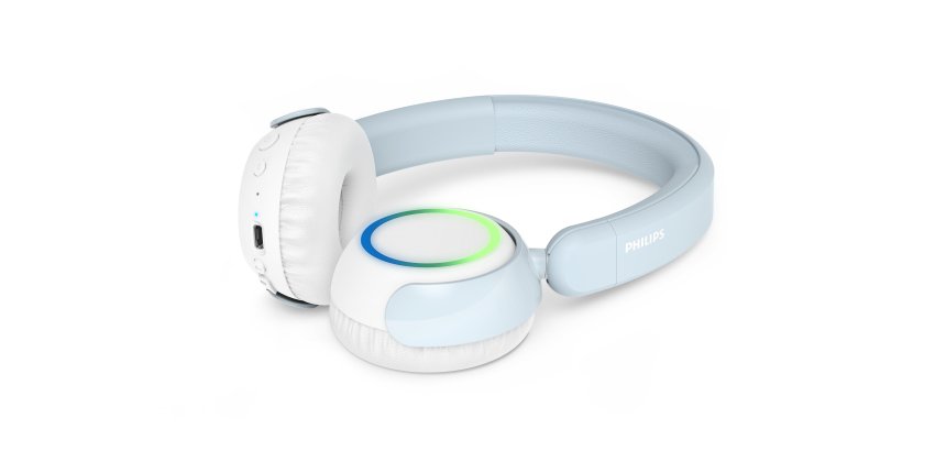 Philips TAK4200B Headset Wired & Wireless Head-band Calls/Music Bluetooth White, Blue