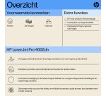 HP LaserJet Pro 4002dw printer