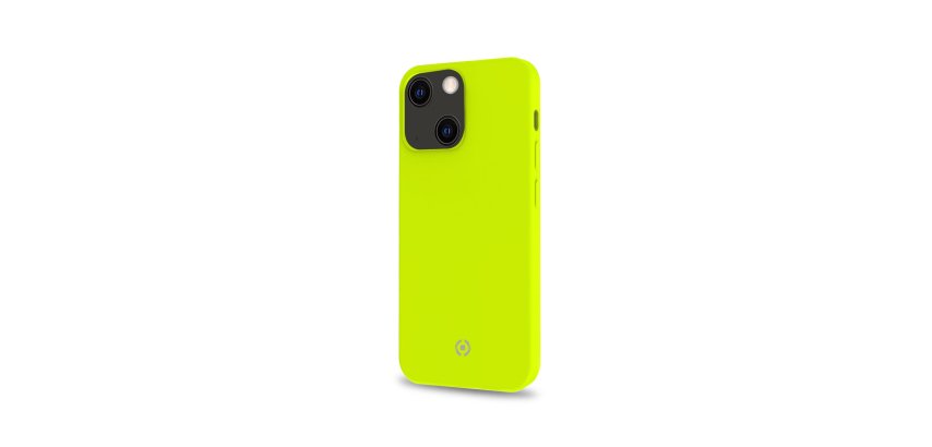 Celly Cromo custodia per cellulare 15,5 cm (6.1") Cover Giallo