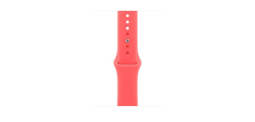 Apple MHYJ4ZM/A accessoire intelligent à porter sur soi Bande Rouge Fluoroélastomère