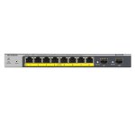 NETGEAR GS110TP Géré L2/L3/L4 Gigabit Ethernet (10/100/1000) Connexion Ethernet, supportant l'alimentation via ce port (PoE) Gris