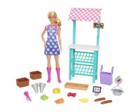 Barbie Farmers Market Playset Caucasian doll