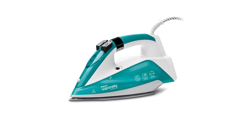 Polti Vaporella Quick & Slide QS210 Ferro a vapore Alluminio 2400 W Verde, Bianco