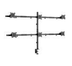 Equip Soporte articulado de sobremesa para 6 monitores de 17"-32
