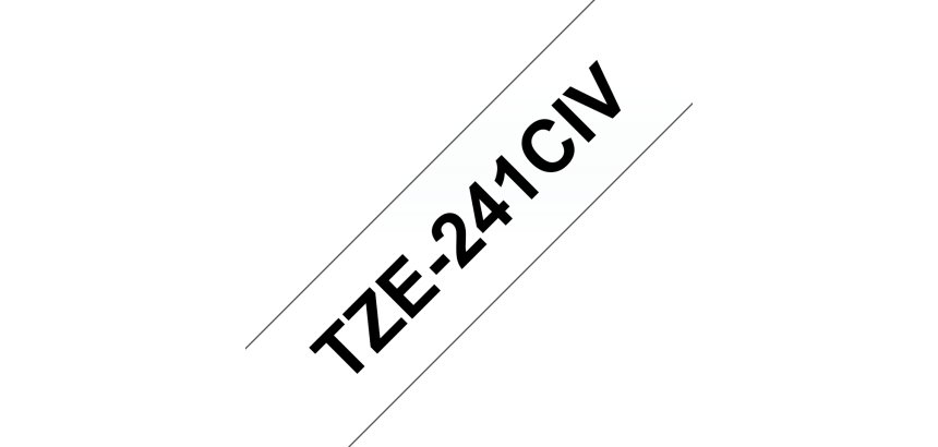 Brother TZE-241CIV labelprinter-tape TZ