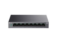 TP-Link LiteWave LS108GP commutateur réseau Non-géré Gigabit Ethernet (10/100/1000) Connexion Ethernet, supportant l'alimentation via ce port (PoE) Noir