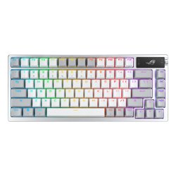 ASUS ROG Azoth tastiera Gaming USB + RF Wireless + Bluetooth QWERTY Italiano Bianco