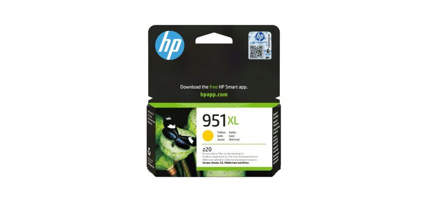 HP 951XL cartouche d'encre jaune grande capacité authentique