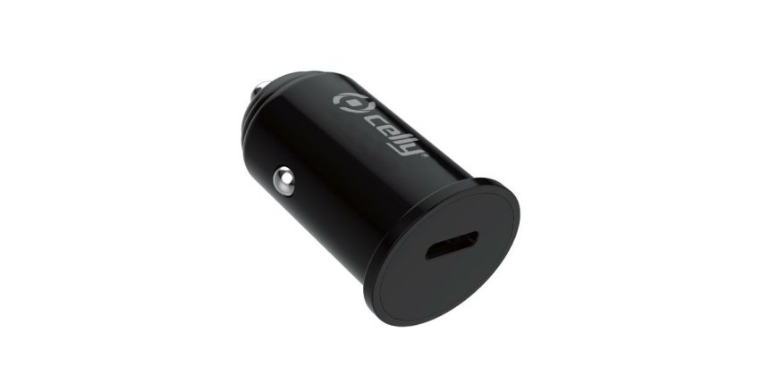 Celly CARGADOR COCHE 20W USB-C BK - CAJA OEM