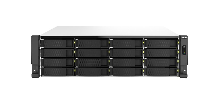 QNAP TS-H2287XU-RP NAS Rack (3 U) Intel Xeon E E-2378 64 Go DDR4 0 To QuTS hero Noir, Blanc