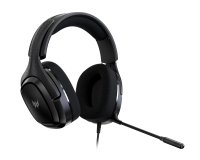Acer Predator Galea 365 Gaming Headset with Control Box, 7.1 Surround Sound, Detachable Omnidirectional Mic, Ergonomic Ear Cups, Adjustable Headband, Black