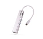 CoolBox MINIDOCK LITE USB-C ALUMINIO HDMI/3XUSB3.0/SD/MICROSD