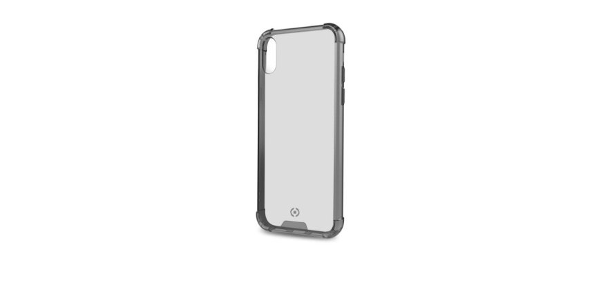 Celly Armor custodia per cellulare 16,5 cm (6.5") Cover Nero, Trasparente