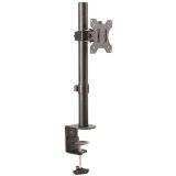 StarTech.com Support de Bureau pour Écran Unique - Support sur Pied Robuste pour Écrans Compatibles VESA Jusqu'à 34"(8kg) - Support Ergonomique Réglable en Hauteur pour Moniteur - Pince/Anneau