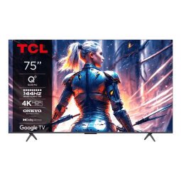 TCL TV QLED 4K 189 cm 75T8B - QLED Pro - 144Hz - Google TV