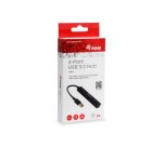 Equip 128953 hub di interfaccia USB 3.2 Gen 1 (3.1 Gen 1) Type-A 5000 Mbit/s Nero