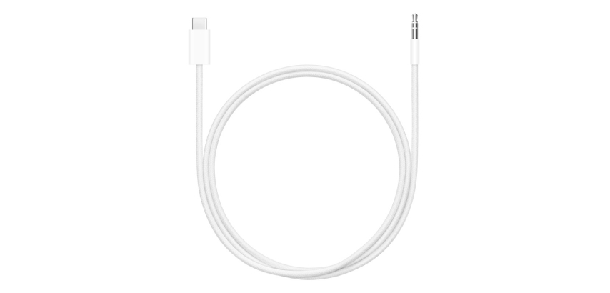 Apple MDV84ZM/A câble audio 1,2 m 3,5mm USB Type-C Blanc
